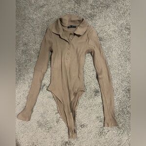 Zara ribbed body suit